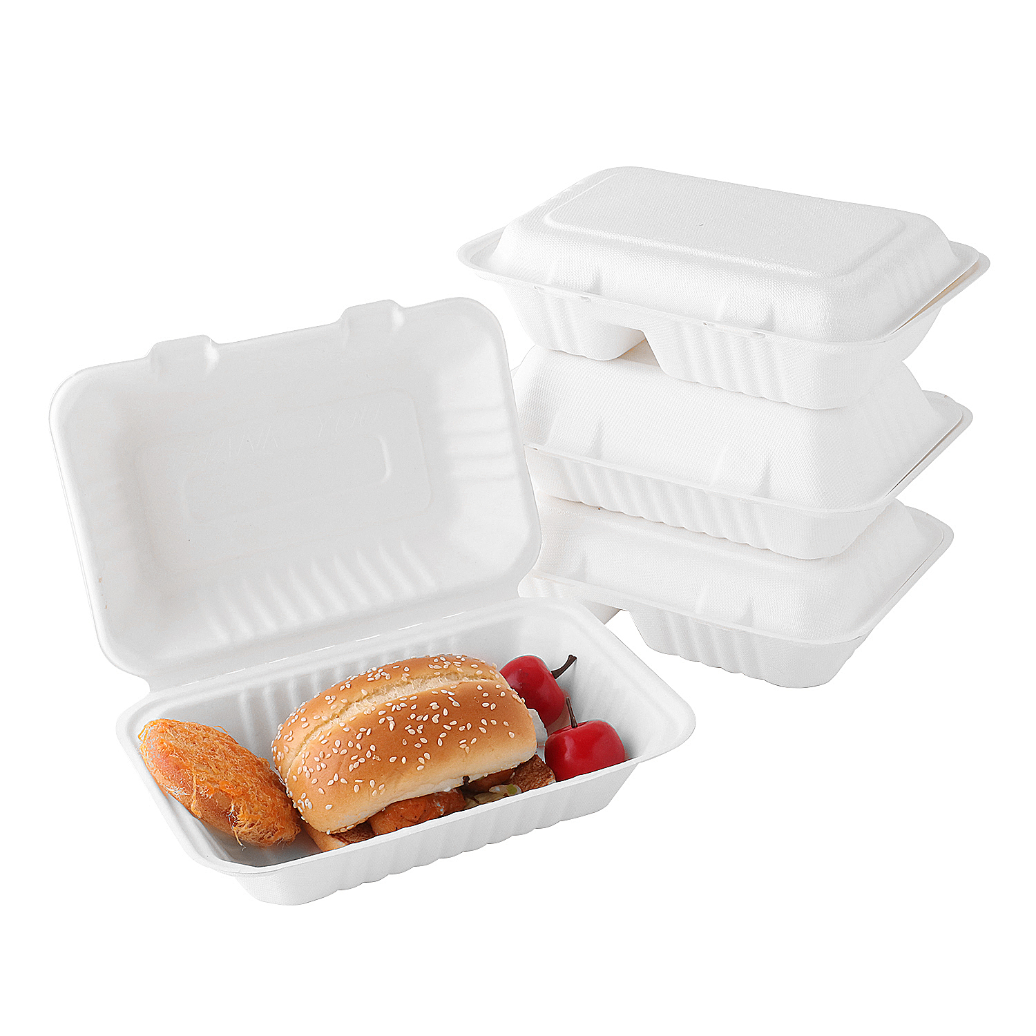 Caja de concha de bagazo estanca