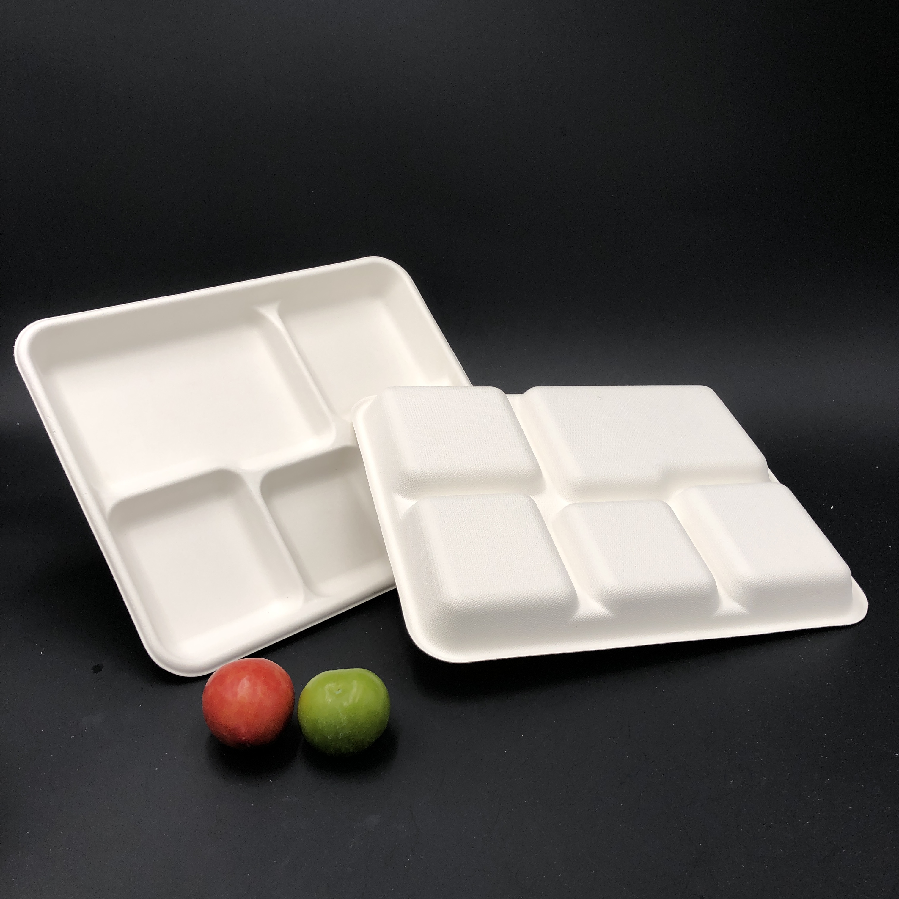Bandeja resistente de 5 compartimentos