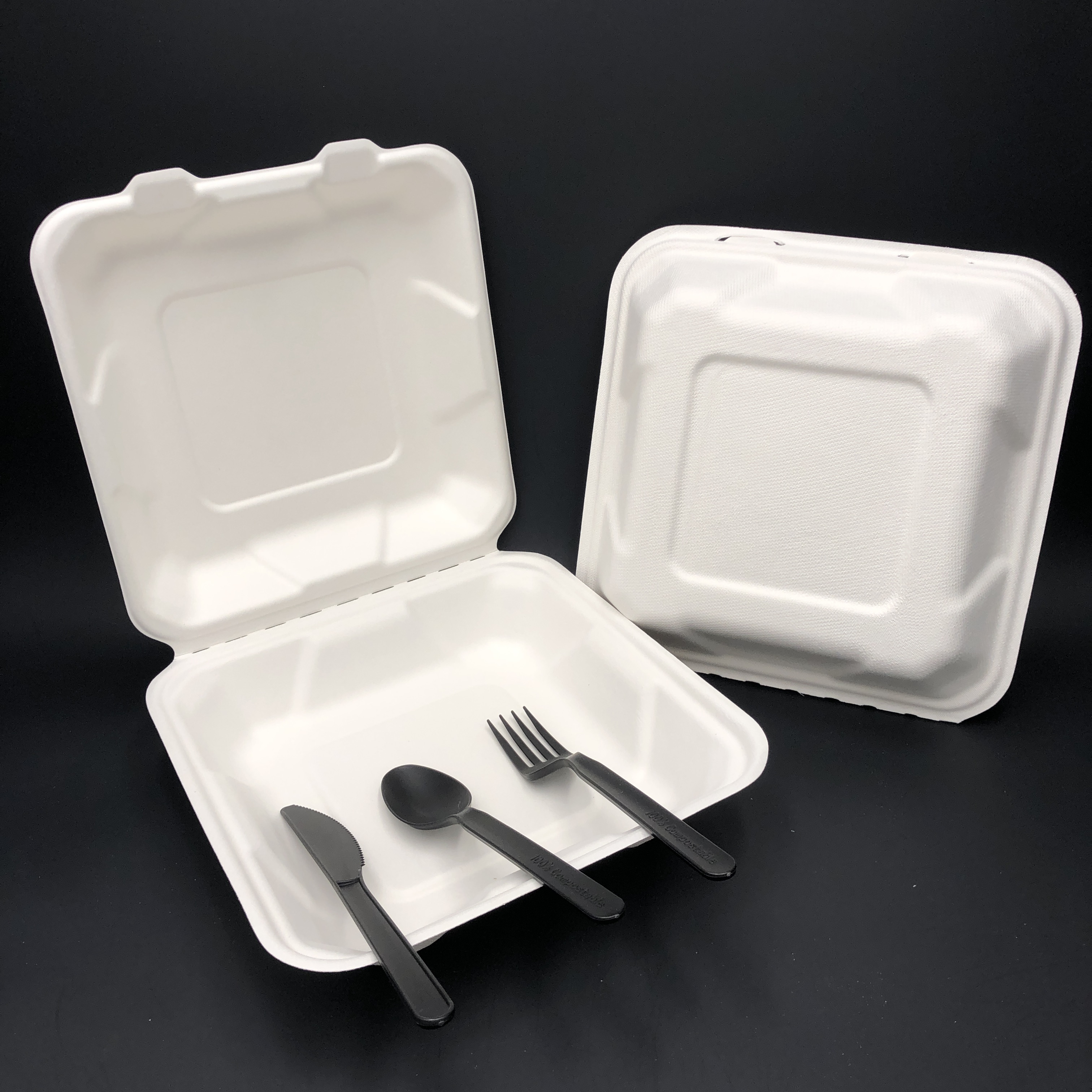 Caja de almeja resistente