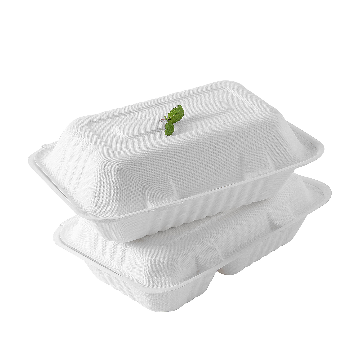 Caja plegable desechable para llevar