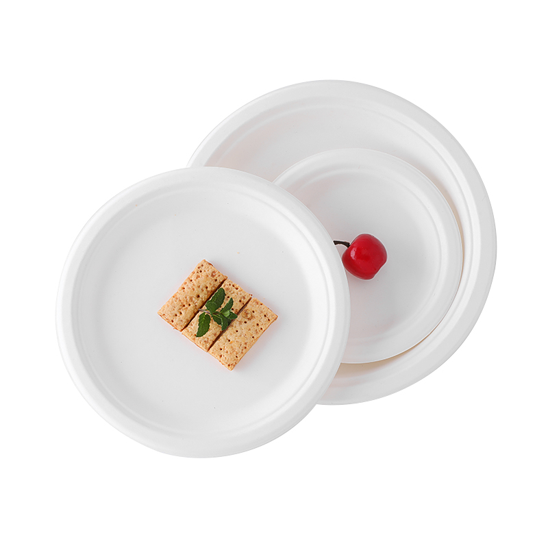 plato redondo biodegradable