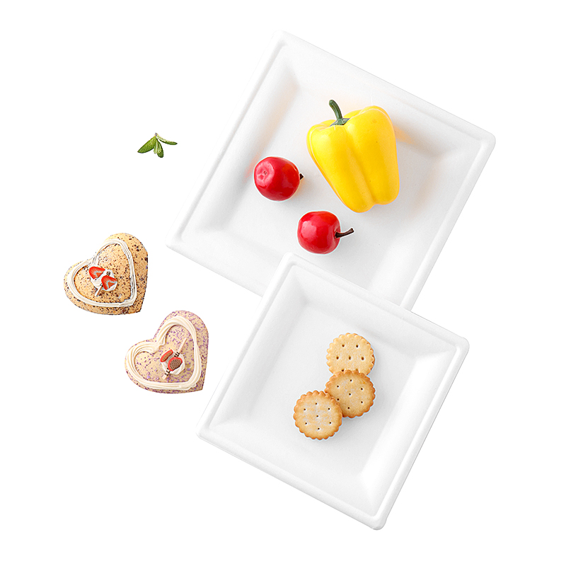 Plato cuadrado de 8 pulgadas